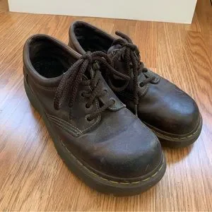 Dr. Martens | Shoes | Dr Marten Dark Brown Leather 3a8 Lace 